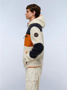 Napapijri Felpa in Pile con Cappuccio e Zip Yupik Uomo Multicolour NP0A4GNS MM9 NAPAPIJRI 