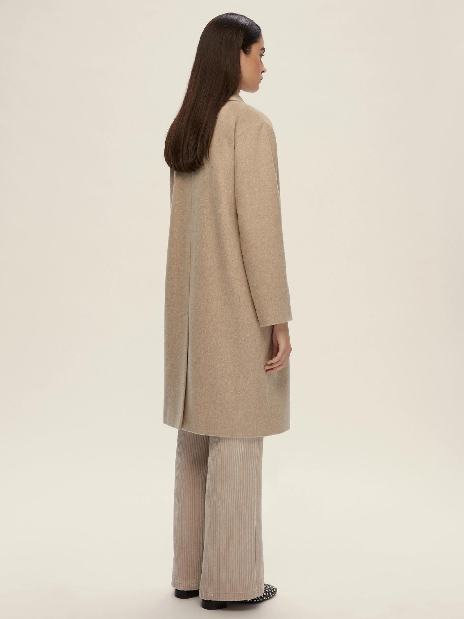 Emme Marella Cappotto doppiopetto Donna Roll Bianco sporco 2525016022200 001 EMME MARELLA 