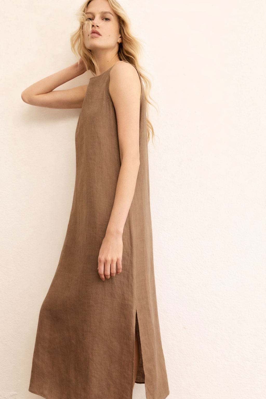 Emme Marella Vestito Donna Emmvelo Sabbia 2615221352200 004 EMME MARELLA 