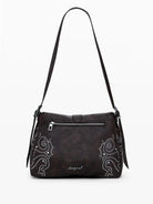 Desigual Borsa effetto pelle con fibbia media Donna Marrone 25WAXP34 6009 DESIGUAL 