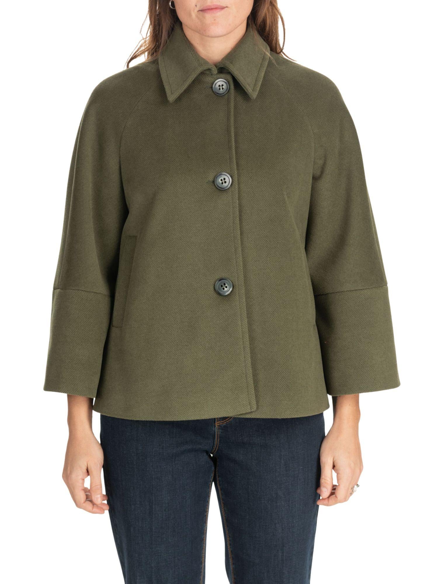 Diana Gallesi Giacca Donna Verde Militare R161R002213N 35 DIANA GALLESI 