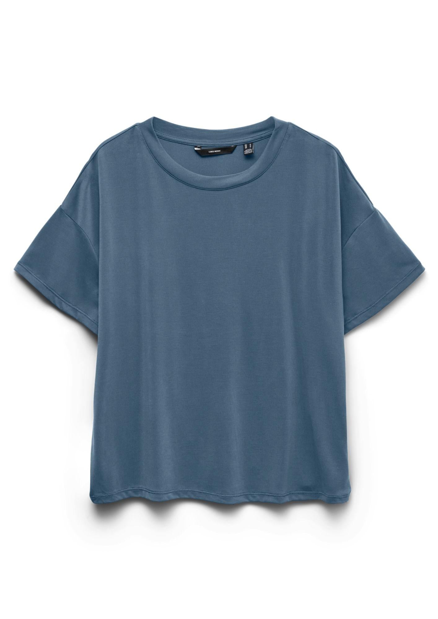Vero Moda T-Shirt Donna Filli Blu Cina 10334654 China Blue VERO MODA 