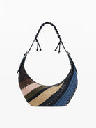 Desigual Borsa a tracolla patchwork media Donna Marrone 25WAXP77 6000 DESIGUAL 