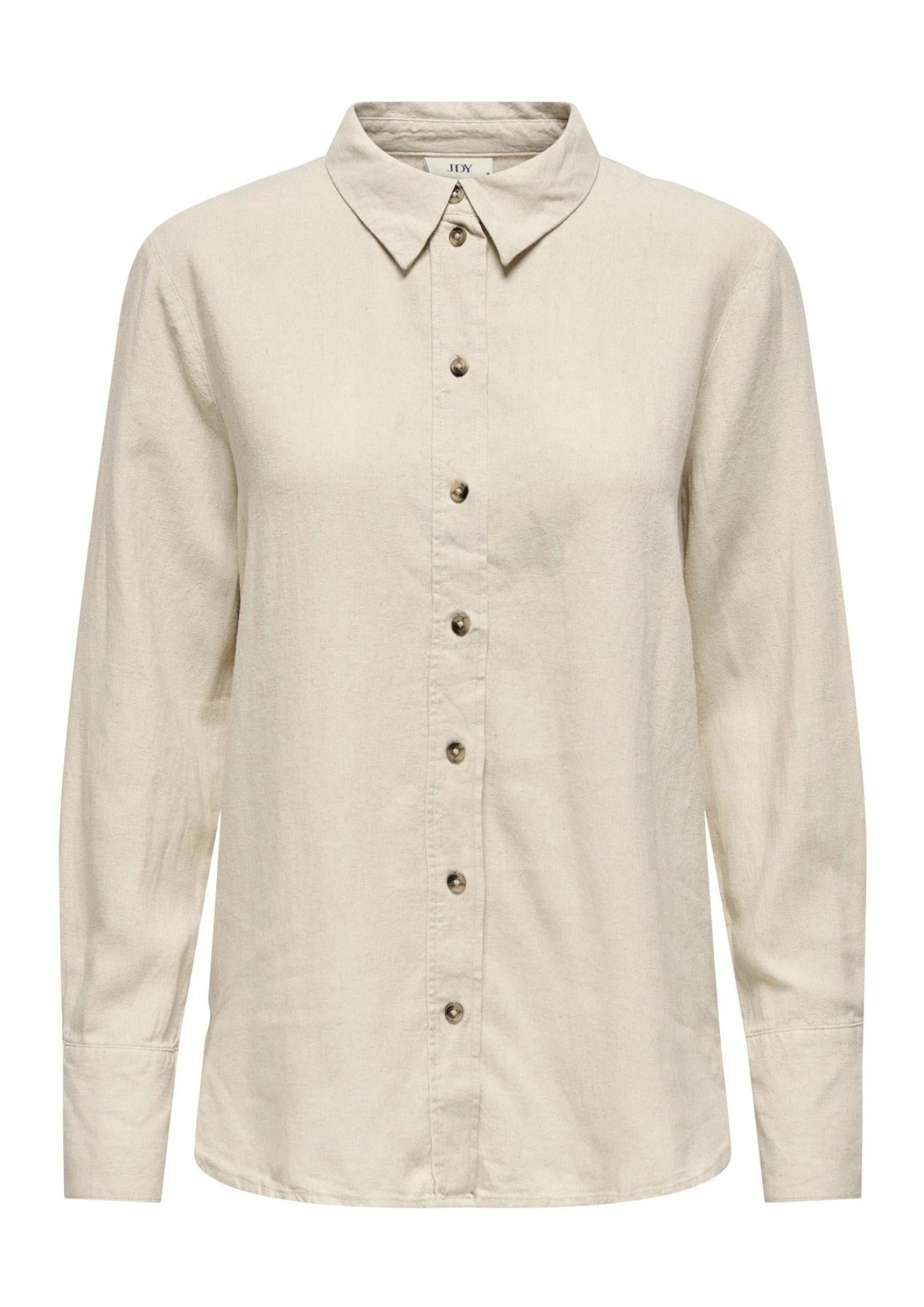 Jacqueline De Yong Camicia Donna Say Grigio Avena 15318364 Oatmeal MELANGE JACQUELINE DE YONG 