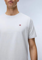 Napapaijri T-Shirt Uomo Bianco Muschio NP0A4H8D HCC NAPAPIJRI 