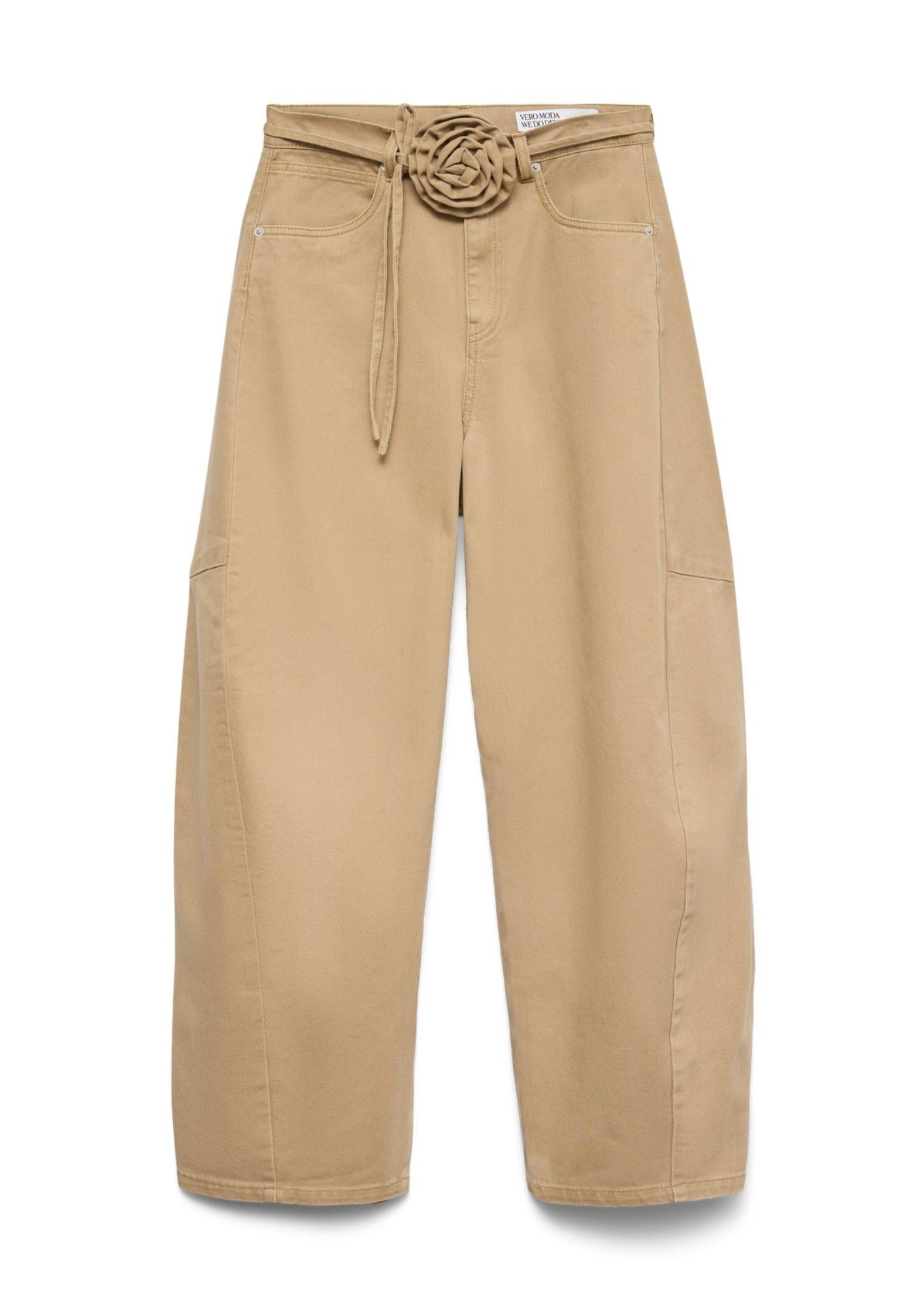 Vero Moda Jeans Donna Kaitlin Marrone Kelp 10343028 Kelp VERO MODA 