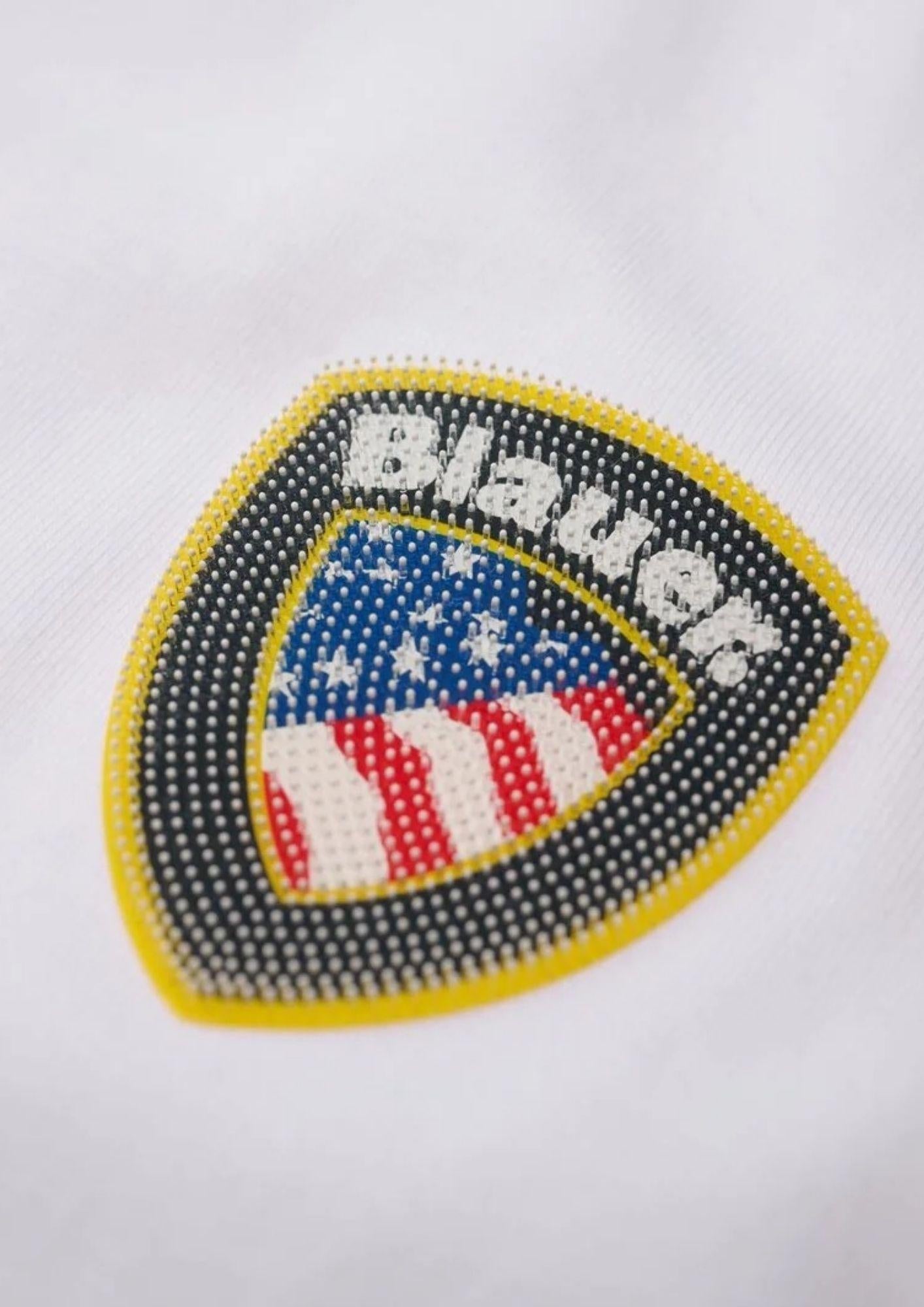 Blauer T-Shirt Uomo Faxon Bianco BLUH02284 7480 100 BLAUER 