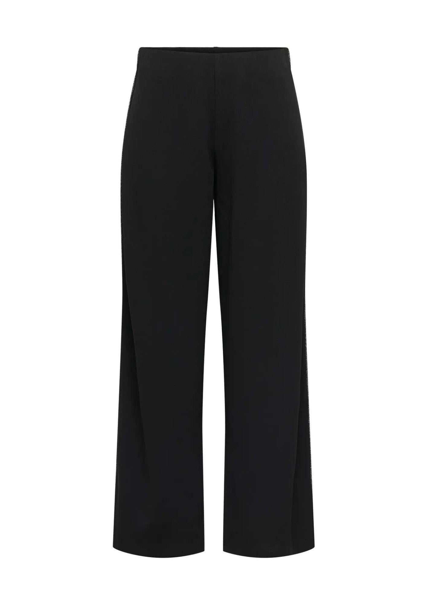 Jaqueline De Young Pantalone Donna Gecco Nero 15357399 Black CHATEAU GRAY PANEL JACQUELINE DE YONG 
