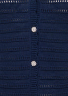 Jacqueline De Yong Cardigan Donna Tanja Blu 15366211 Black Iris JACQUELINE DE YONG 