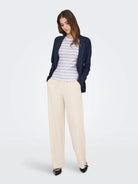 Jacqueline De Yong T-Shirt Donna Cashmere Blue Jdylada 15363219 Cashmere Blue MIX JACQUELINE DE YONG 