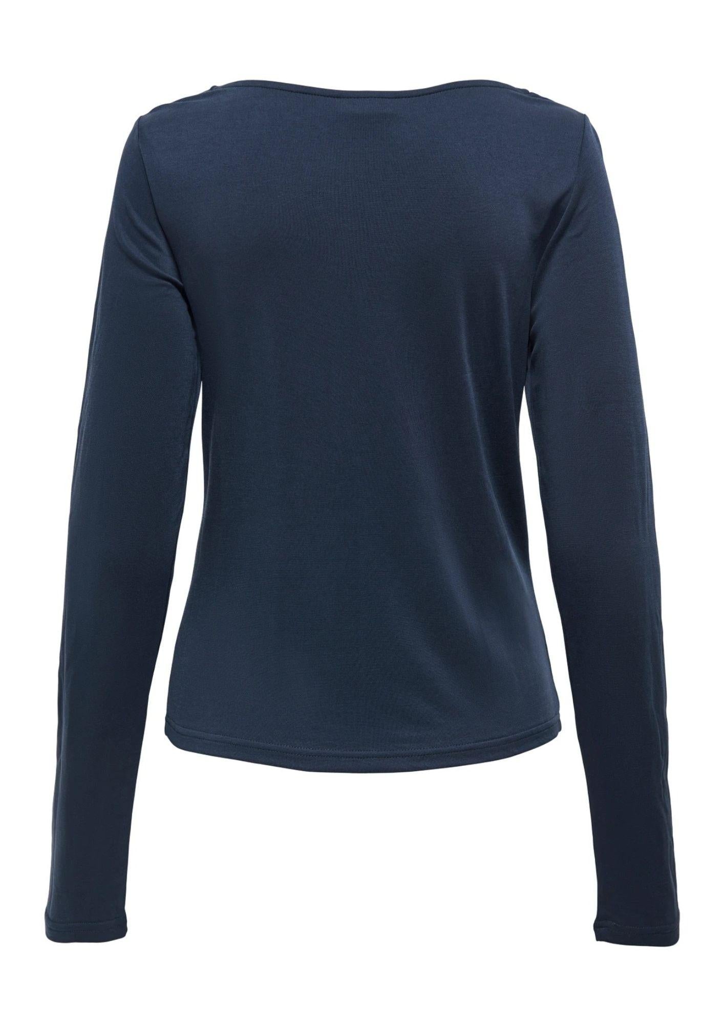 Jacqueline De Yong Maglia Donna Ester Blu 15359915 Total Eclipse JACQUELINE DE YONG 