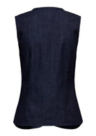 Only Gilet Donna Ashby Blu Denim Scuro 15364571 Dark Blue Denim ONLY 