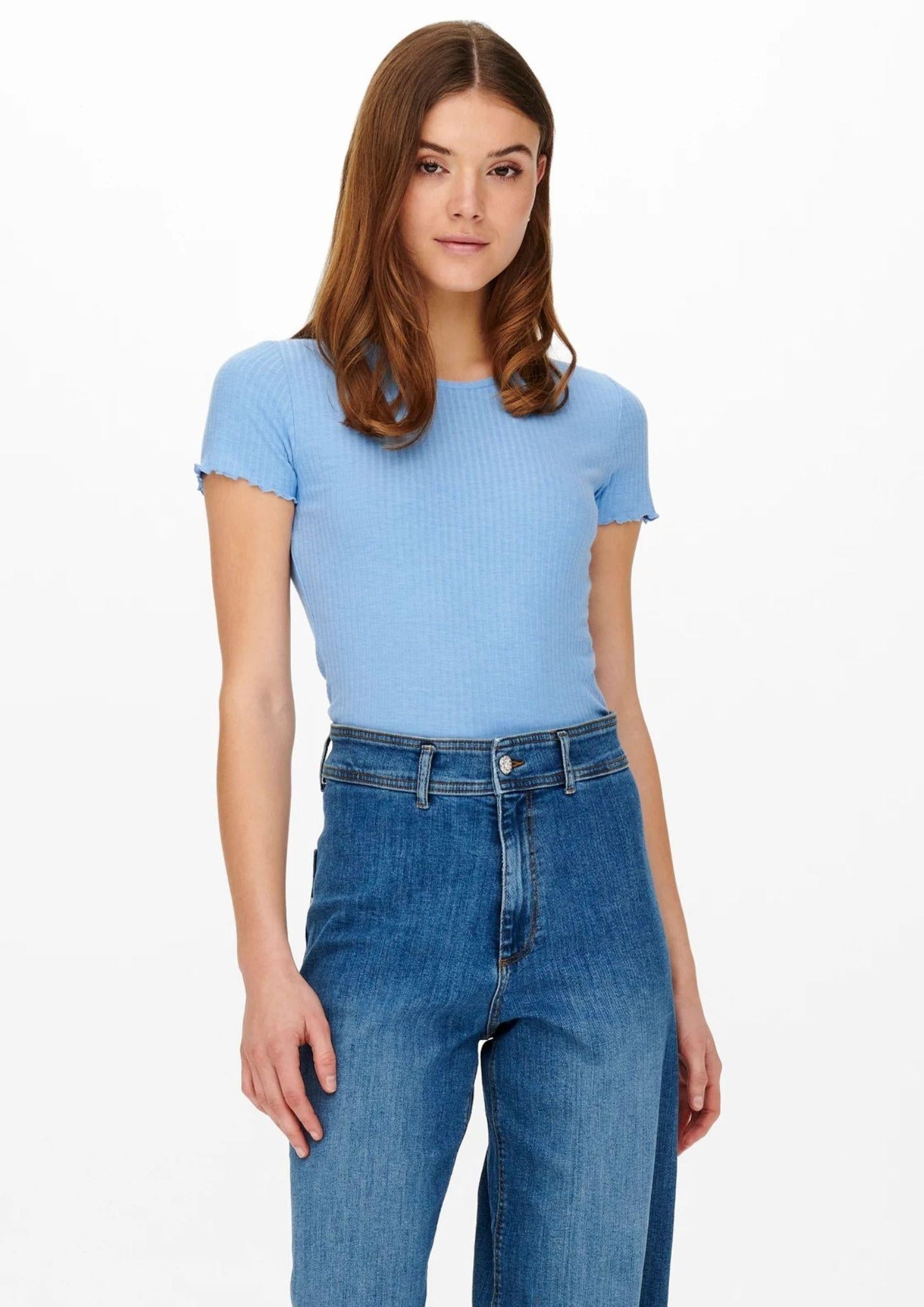 Only Top Donna Emma Blu Marino 15201206 Ultramarine ONLY 