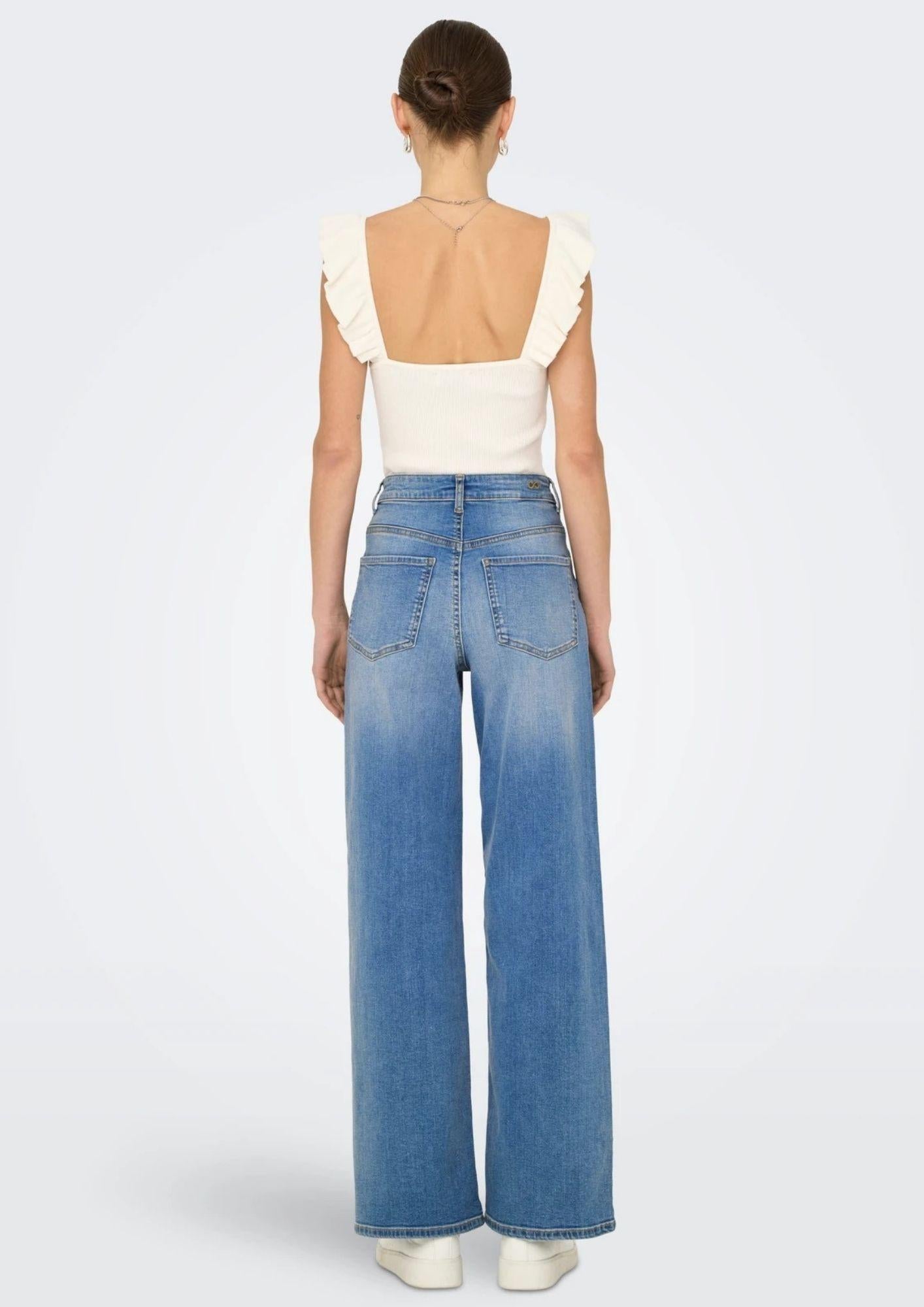 Jacqueline De Yong Jeans Donna Felina Blu Denim Medio 15342089 Medium Blue Denim JACQUELINE DE YONG 