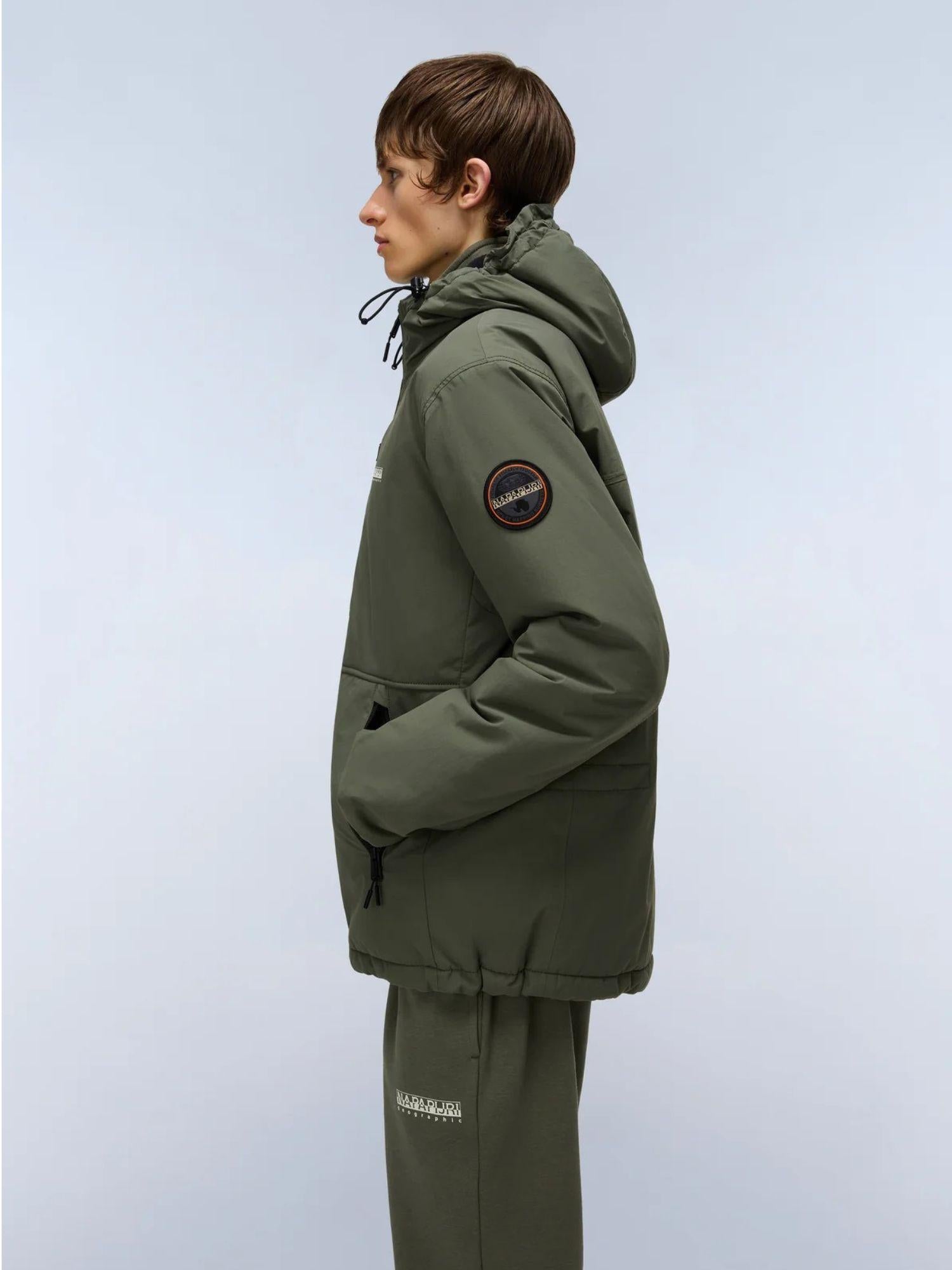 Napapijri Giacca Invernale Uomo Tundra Verde Tè NP0A8928 G0A NAPAPIJRI 