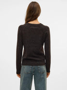 Vero Moda Maglia Donna Doffy Marrone 10201022 Chocolate Torte VERO MODA 