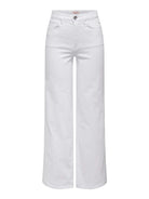 Only Jeans Donna Bianco Wide Fit Onlmadison 15310632 White ONLY 