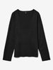 Vero Moda VMSILJE Pullover Donna Nero