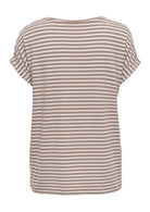 Only T-Shirt Donna Monster Bianca e Grigia 15206243 Etherea ONLY 