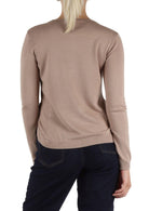 Emme Marella Maglia Donna Pinolo Beige 2525366101200 004 EMME MARELLA 