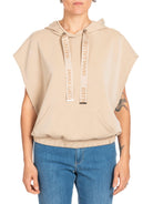 Diana Gallesi Felpa Donna Sabbia G894J004348N 02 DIANA GALLESI 