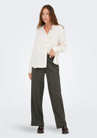 Pantalone Donna Only Onldel Nero 15348522 Black W WHITE ONLY 