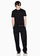 Armani Exchange T-Shirt Uomo Nera XM002450 AF10356 UC001 ARMANI EXCHANGE 