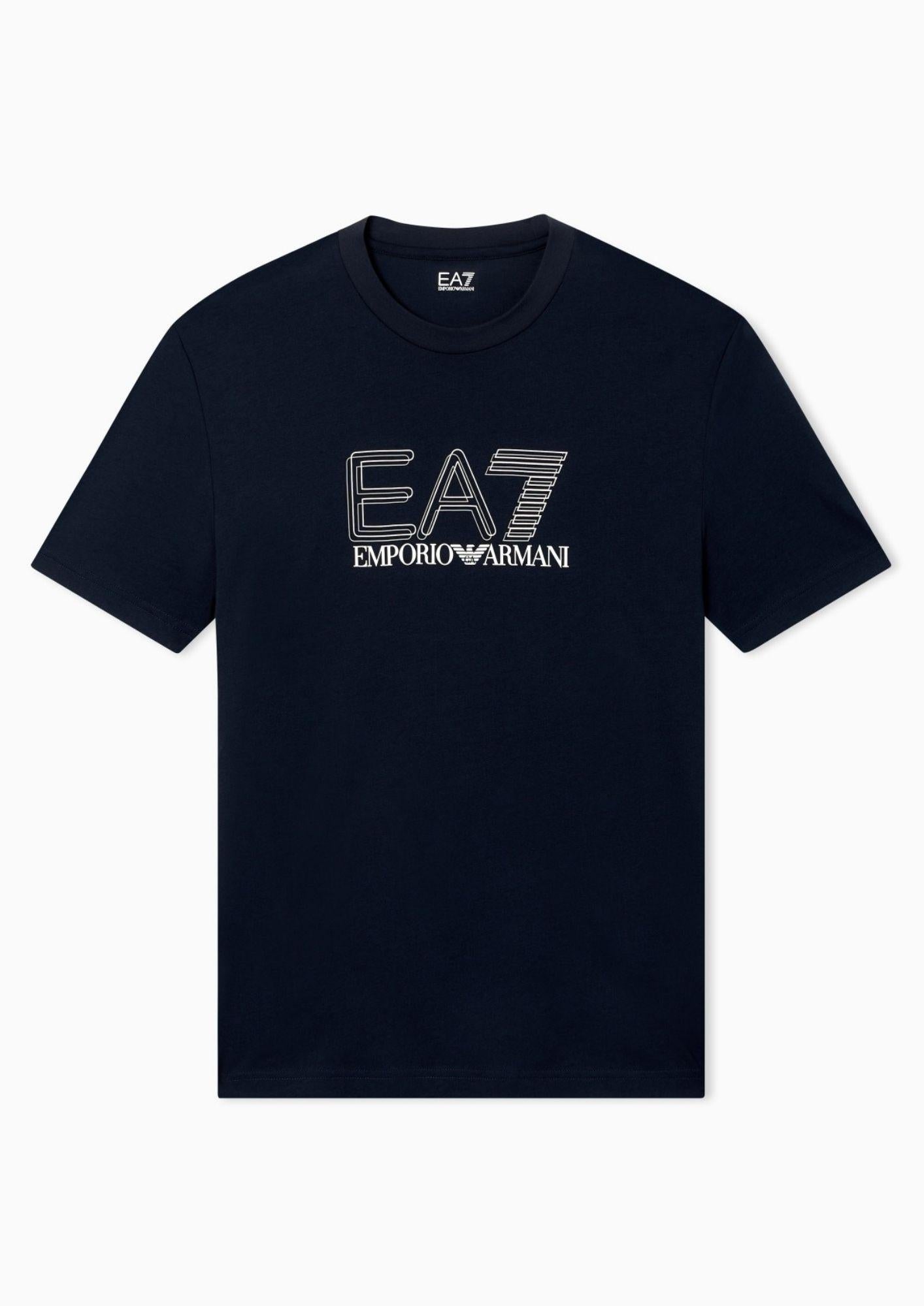 EA7 Emporio Armani T-Shirt Blu 7M001307 AF10375 UB102 EA7 EMPORIO ARMANI 