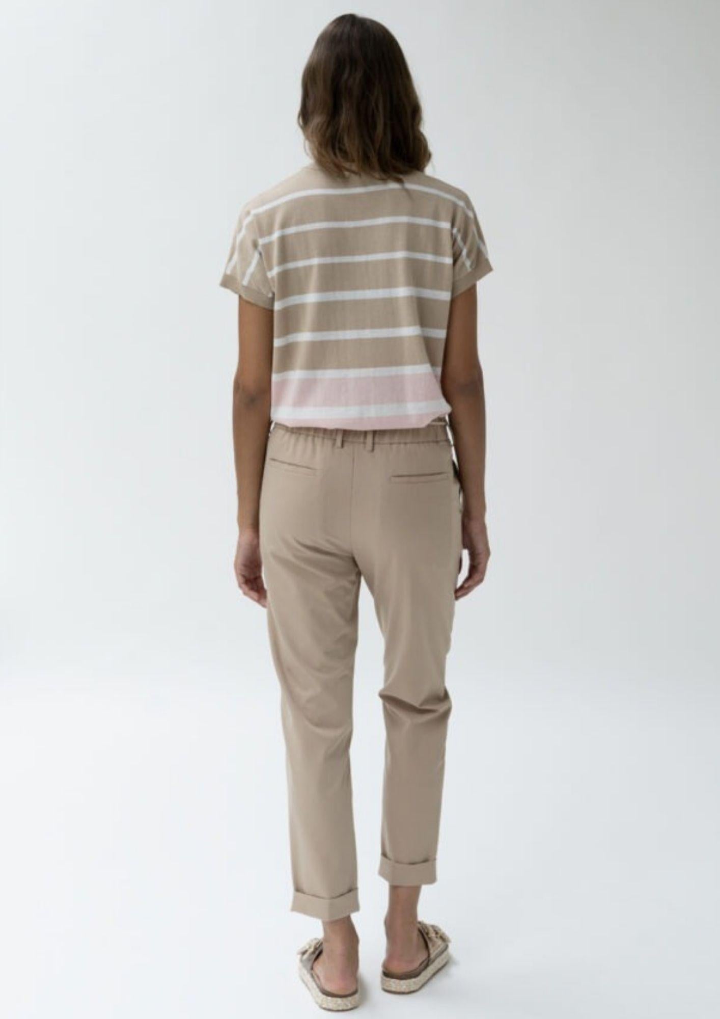 Rihunik Pantalone Donna Ally Beige RIW402B F0219 114 RIHUNIK 