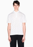 Armani Exchange Polo Uomo Bianca XM000735 AF10356 F0198 ARMANI EXCHANGE 