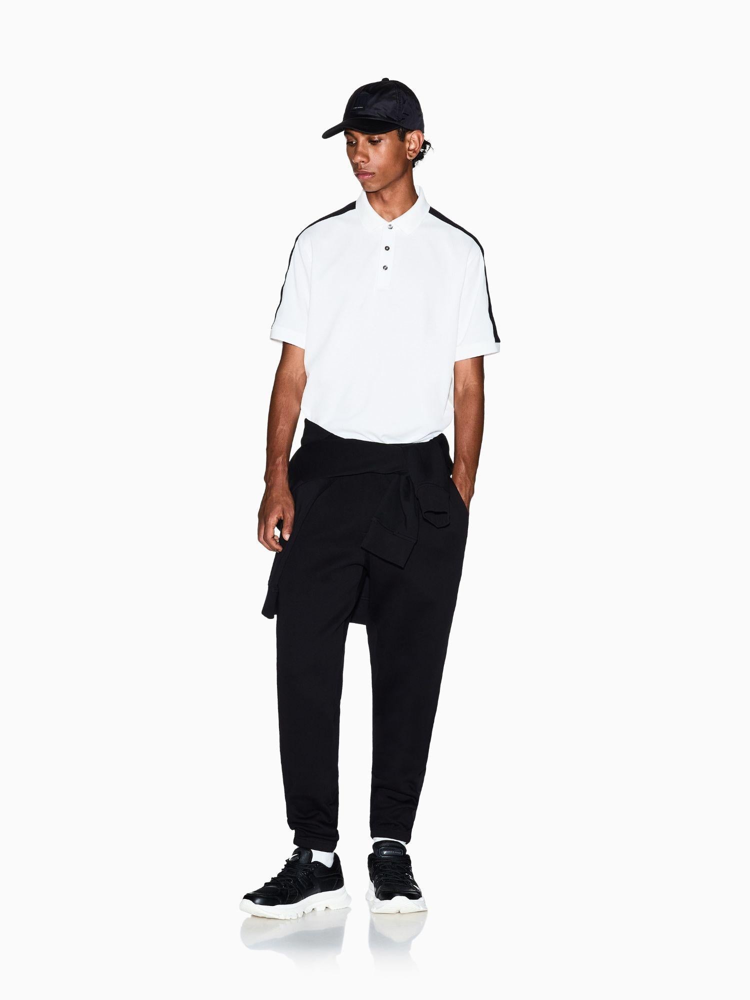 Armani Exchange Pantaloni Jogger Bande Logate Uomo Nero XM001301 AF10818 UC001 ARMANI EXCHANGE 