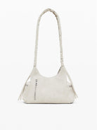 Desigual Borsa logo 3D con manico arricciato media Donna Avorio 25WAXPB0 6006 DESIGUAL 