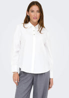 Jacqueline De Yong Camicia Donna Soho Bianca 15357430 White JACQUELINE DE YONG 