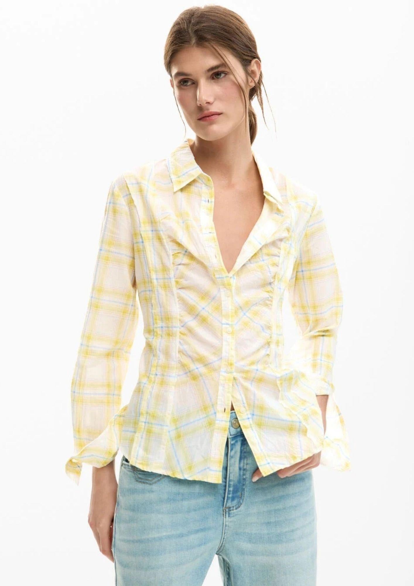 Desigual Camicia Donna Camobuble Multicolore 26SWCW01 8018 DESIGUAL 