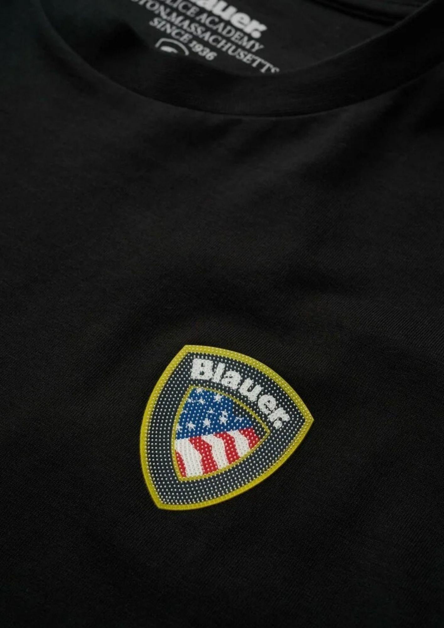 Blauer T-Shirt Uomo Faxon Nera BLUH02284 7480 999 BLAUER 