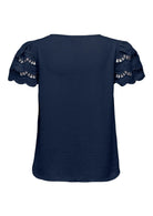 Jacqueline De Yong Top Donna Hannah Blu 15312609 Black Iris JACQUELINE DE YONG 