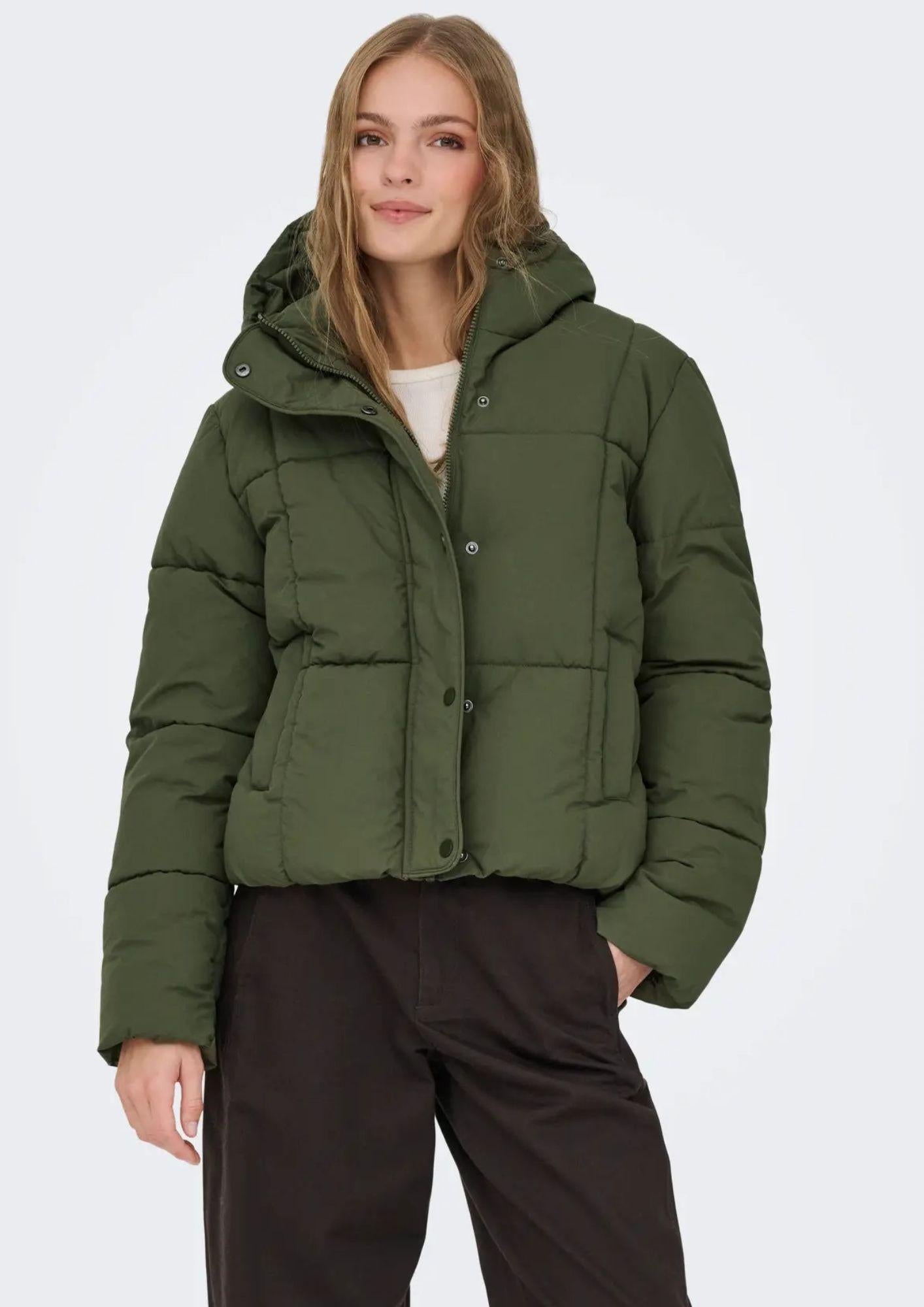 Jacqueline De Yong Giacca Invernale Donna Wonder Verde 15353998 Ivy Green JACQUELINE DE YONG 