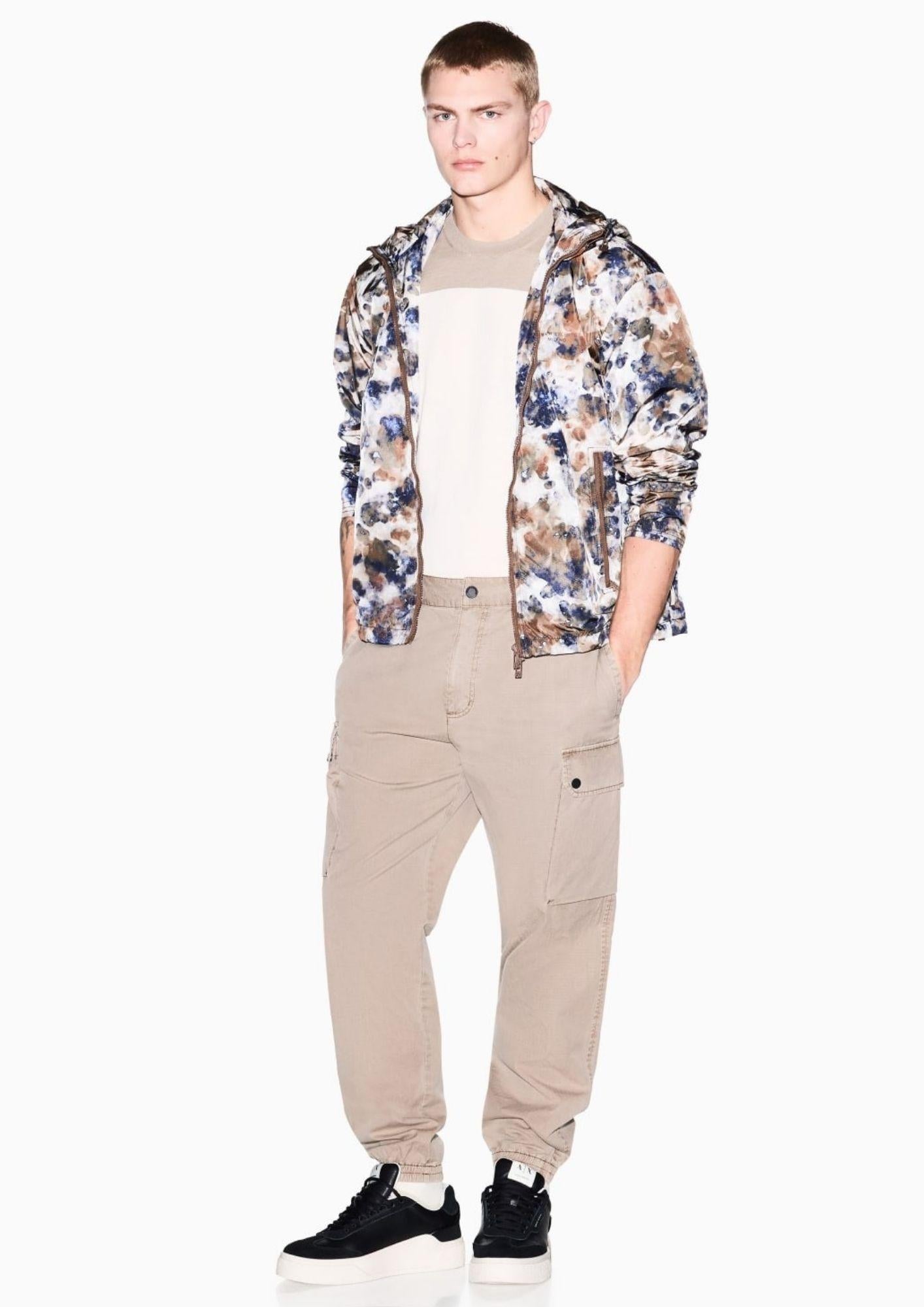 Armani Exchange Maglia Uomo Crema XM002153 AF22062 M1297 ARMANI EXCHANGE 