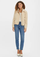 Vero Moda Parka Donna Zoa Beige 10278214 Silver Mink VERO MODA 