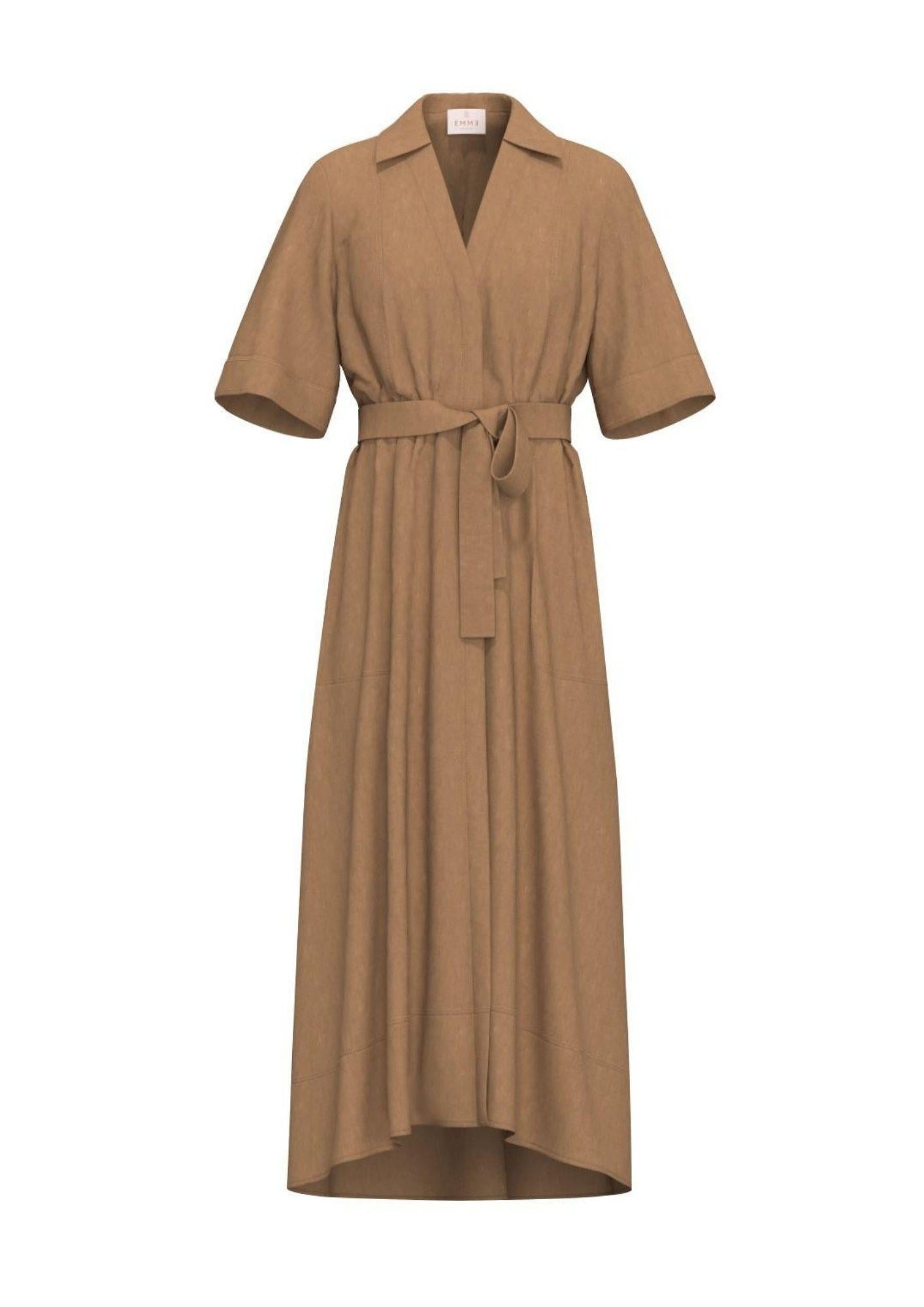 Emme Marella Abito Donna Emmdetto Cammello 2615221082200 002 EMME MARELLA 