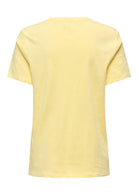 Only T-Shirt Donna Mira Gialla 15368637 Pale Banana ONLY 