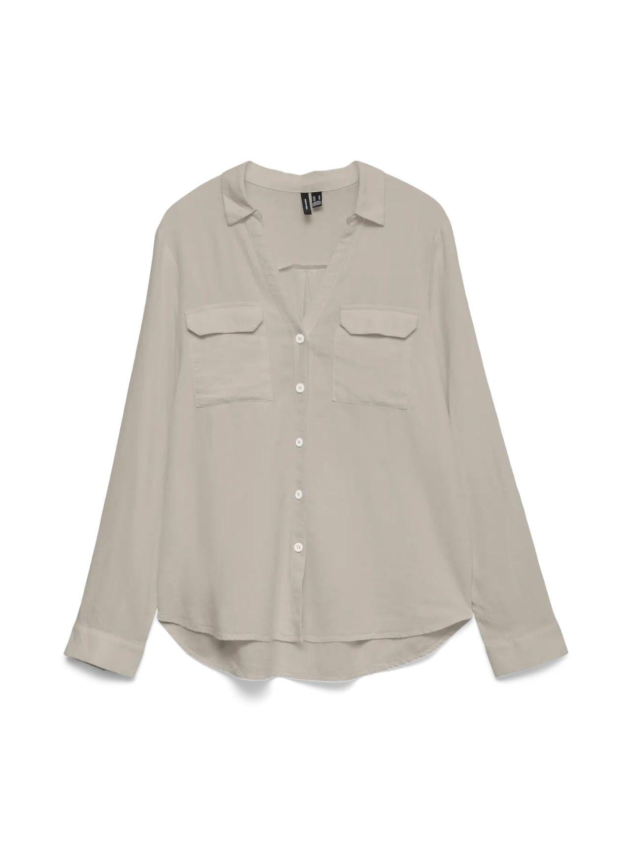 Vero Moda Camicia Donna Linn 10308407 Silver Lining VERO MODA 