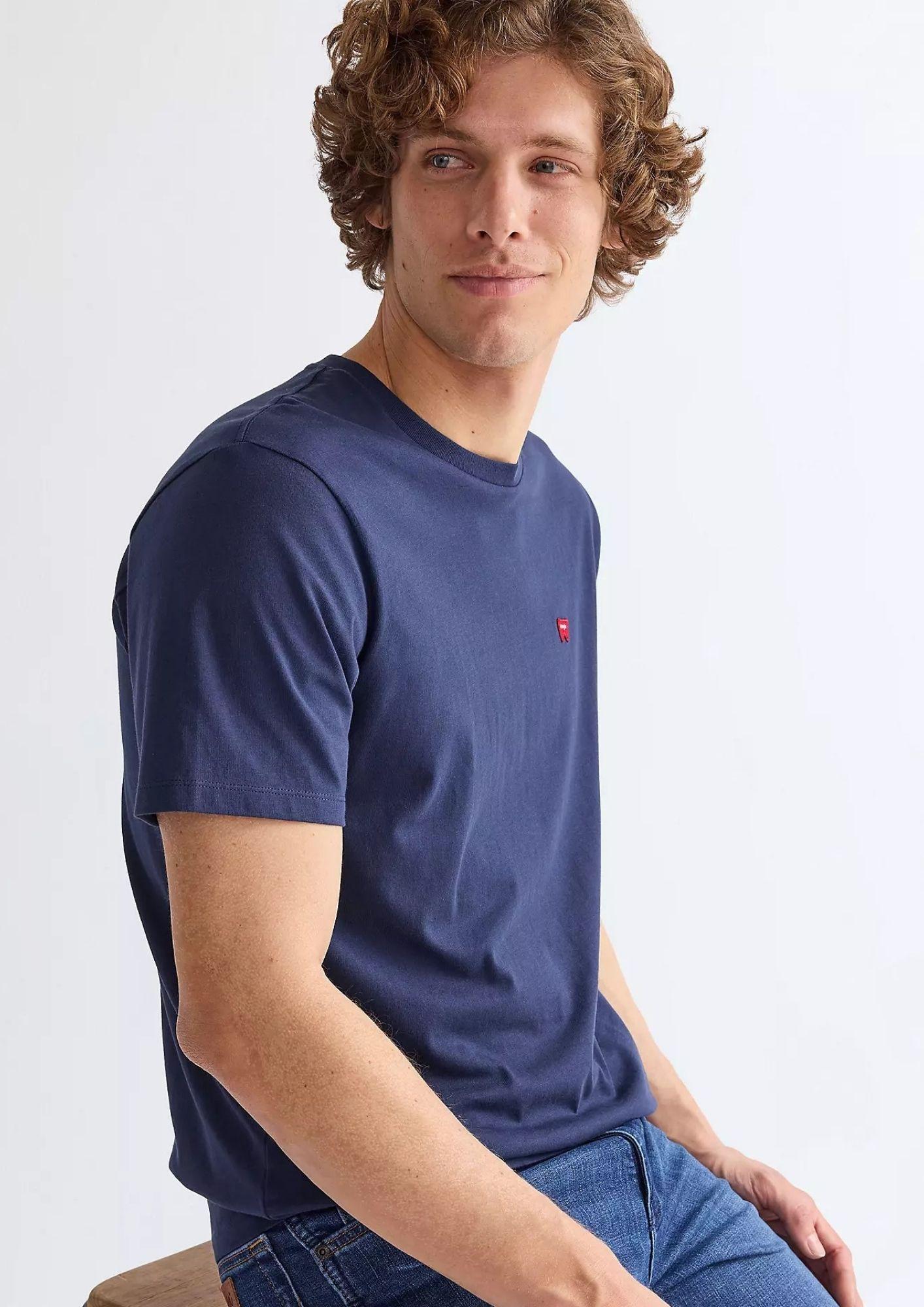 Wrangler T-Shirt Uomo Blu 112350434 BLUE WRANGLER 