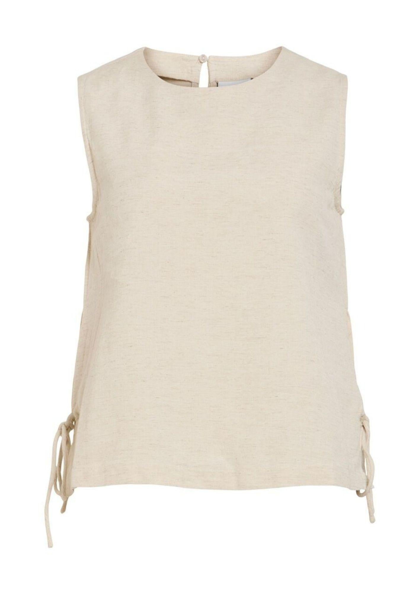 Vila Top Donna Prisilla Beige 14113501 Super Light Natural VILA 