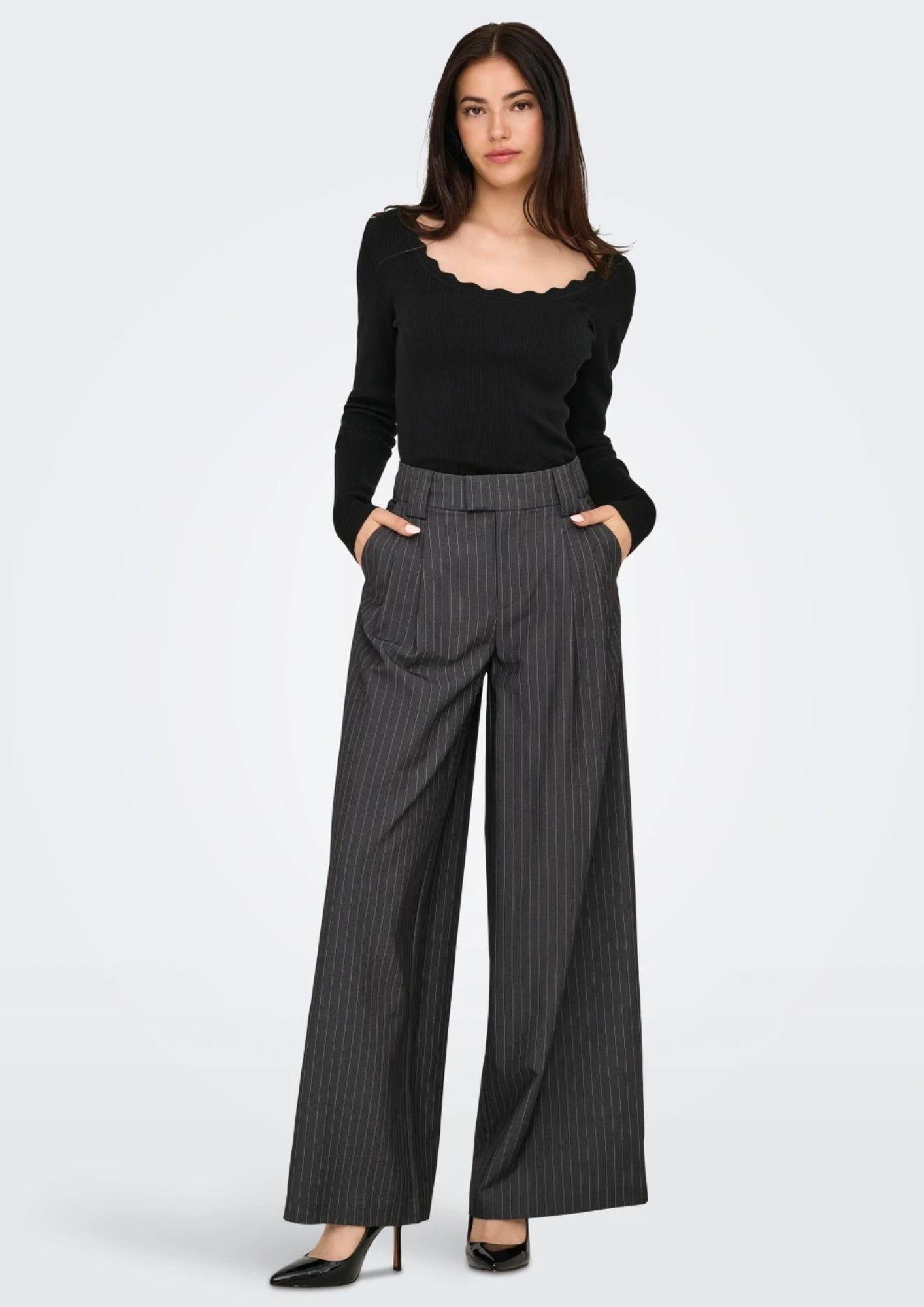 Jacqueline De Yong Pullover Donna Nanna Black 15355459 Black JACQUELINE DE YONG 