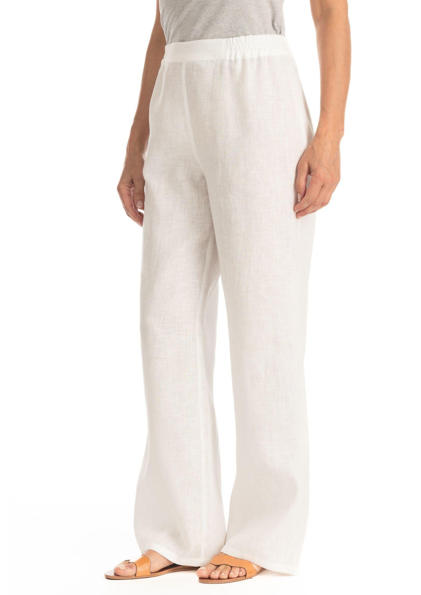 Diana Gallesi Pantalone Donna Bianco P701R105879 11 DIANA GALLESI 