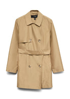 Vero Moda Trench Donna Gella Marrone Kelp 10338949 Kelp VERO MODA 