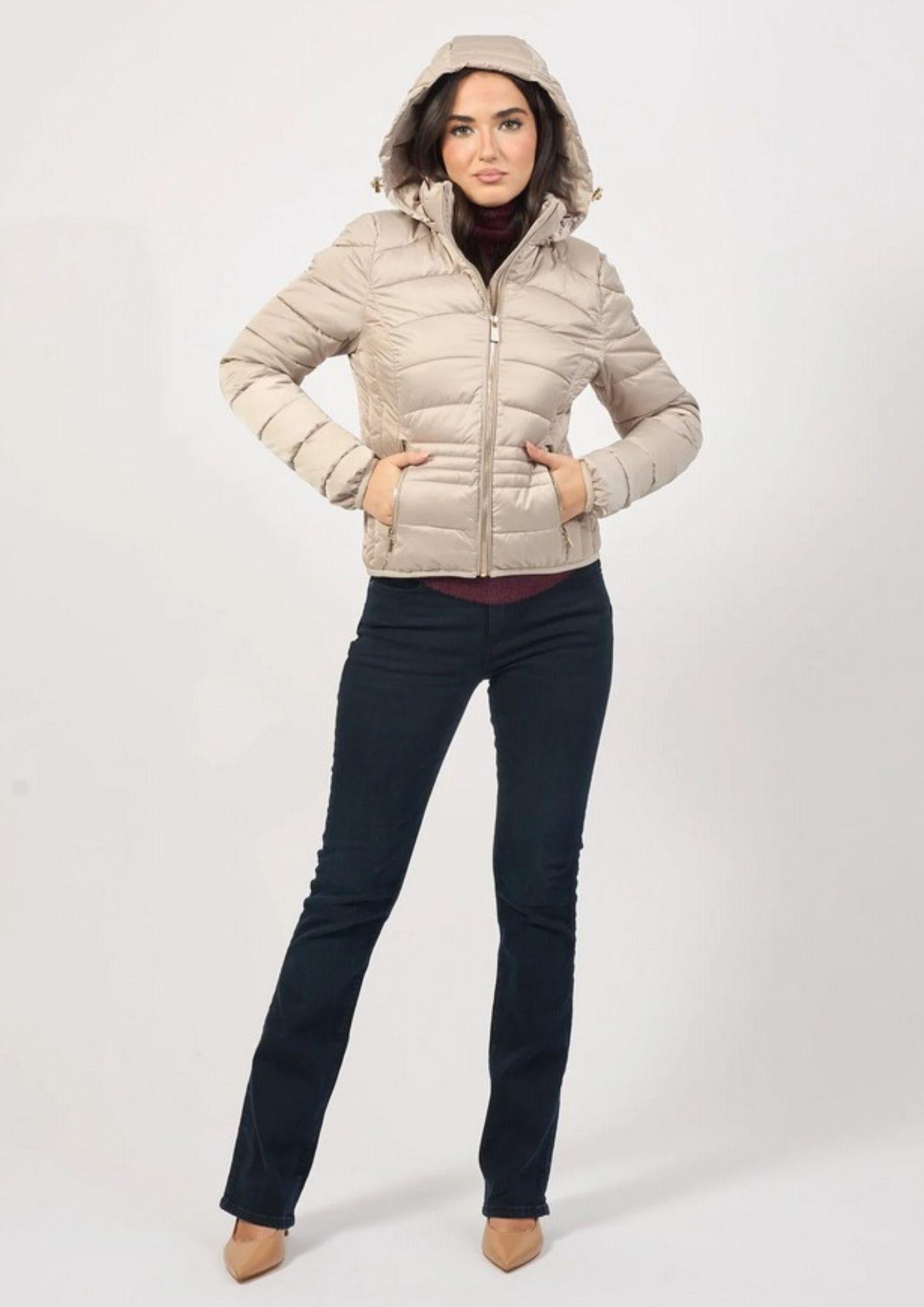 Giubbino Yes Zee Donna Beige J007 M800 0222 YES ZEE 