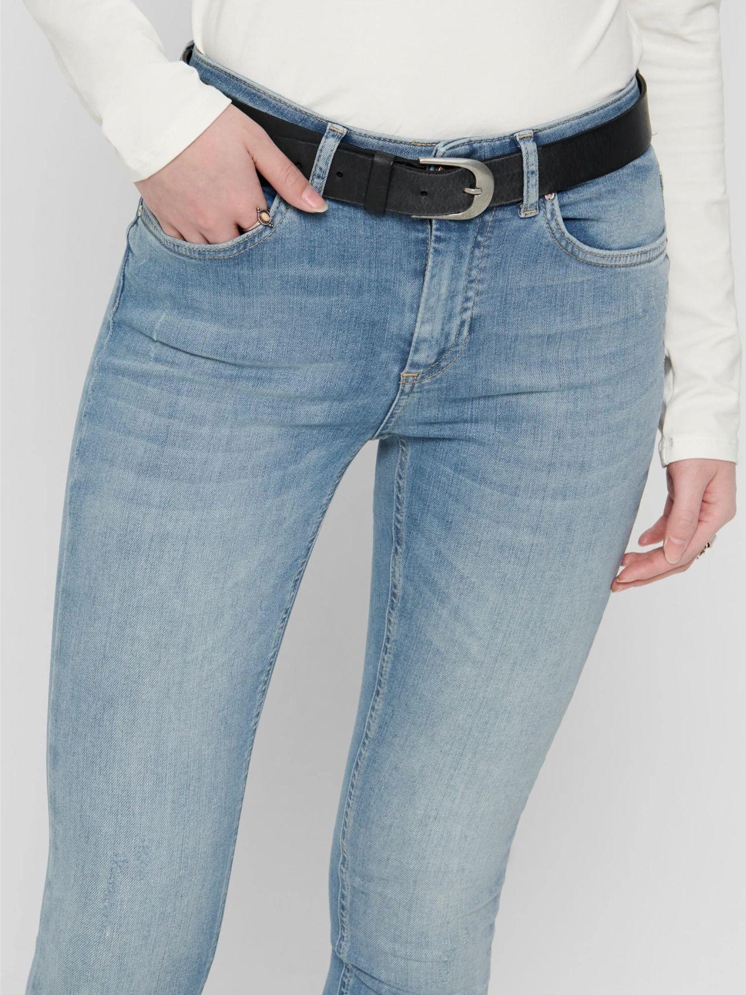 Only Jeans Donna Skinny Fit Light Blue Onlblush 15162363 Light Blue Denim ONLY 