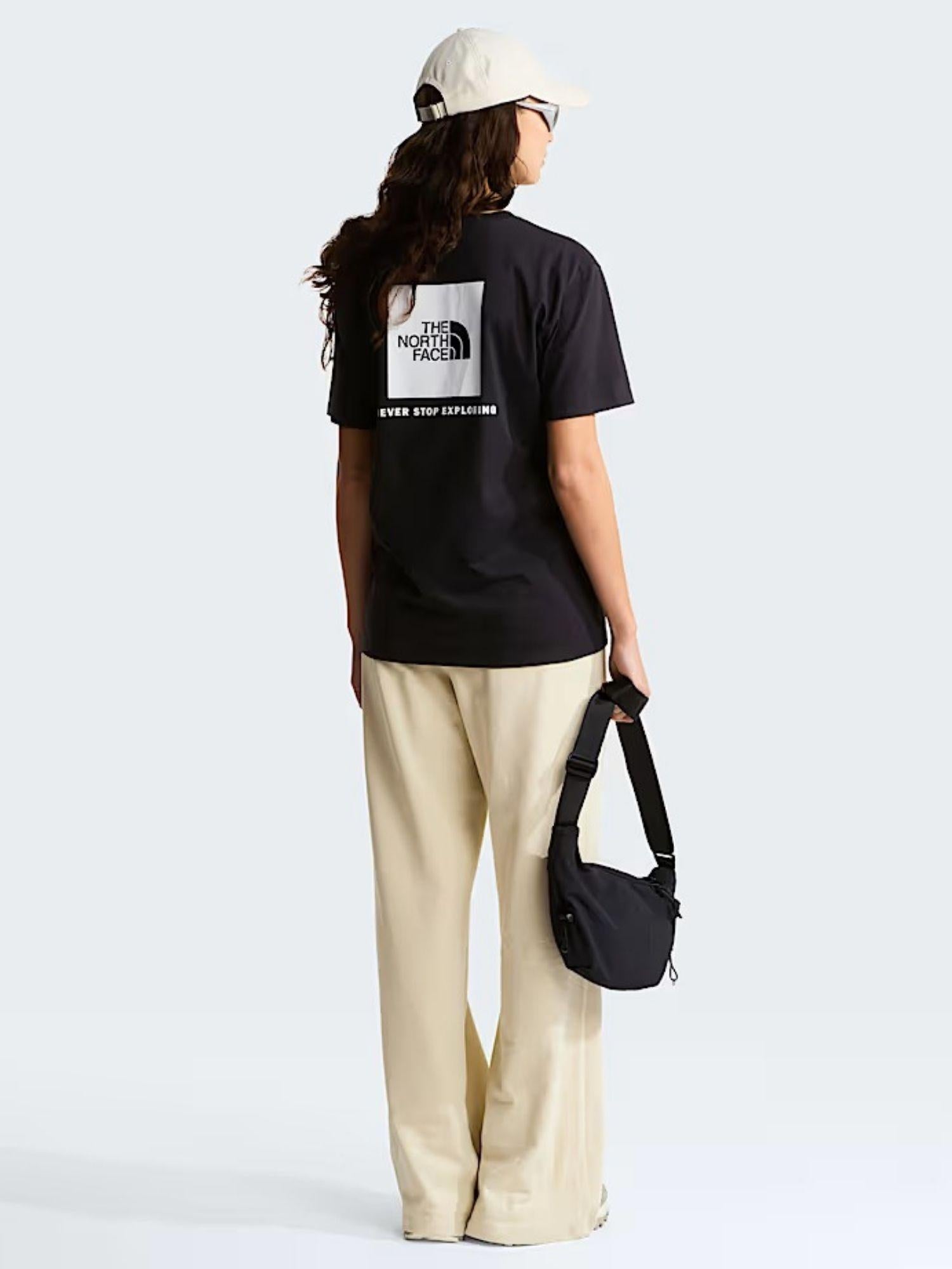 The North Face T-Shirt Donna Opal Frost Evolution NSE Box Relaxed NF0A8B6W KY4 THE NORTH FACE 